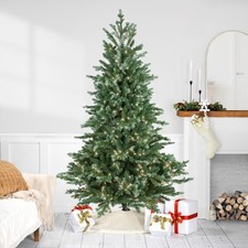 Northlight 6' Pre-Lit Blue Spruce Artificial Christmas Tree, Clear Lights