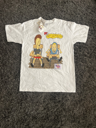 Vintage 1997 Beavis And Butthead Shirt Size Large . Deadstock With Tags