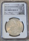 1902 O Morgan Silver Dollar $1 Coin NGC Graded Brilliant Uncirculated In Slab