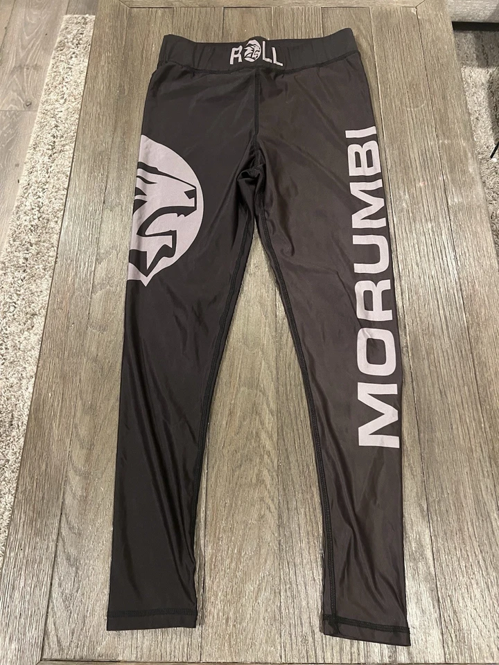 Mens Gracie Morumbi Jiu Jitsu Rashguard  Compression Shirt, Tights Shorts S - Image 4 of 4