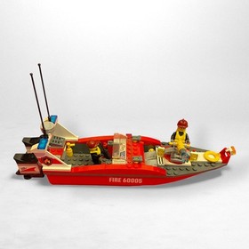 LEGO City Fire Boat 60005 #2 with Figures