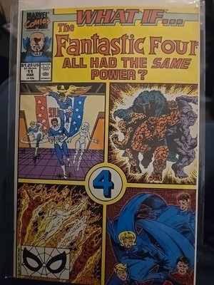 What IF...? Vol.2 #11 the Fantastic Four All Had the Same Power March 1990