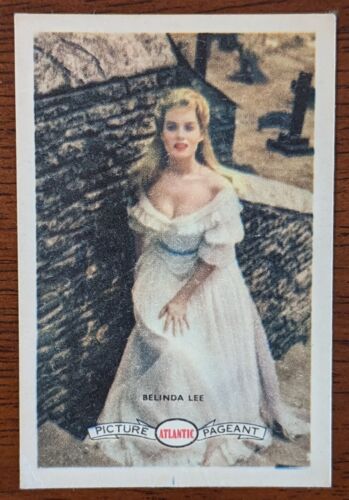 1958 Atlantic Petroleum "Film Stars" Trade Card - No. 11 Belinda Lee - Picture 1 of 2