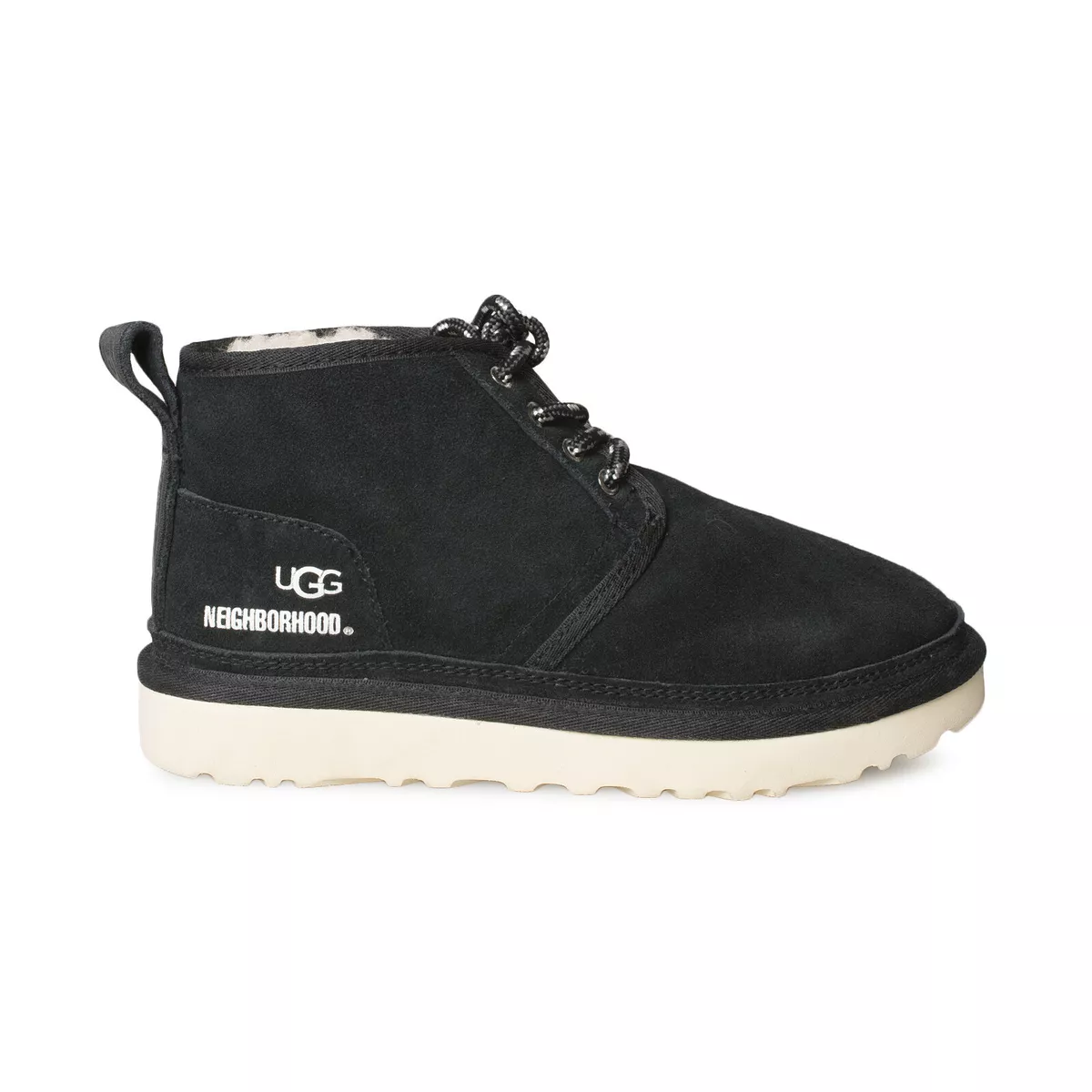UGG NEUMEL X NEIGHBORHOOD BLACK SUEDE SHEEPSKIN CHUKKA MEN S SHOES SIZE US 7 NEW
