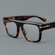 Thick Acetate Retro Women Reading Glasses Readers Oversize Flat Eyeglass frames