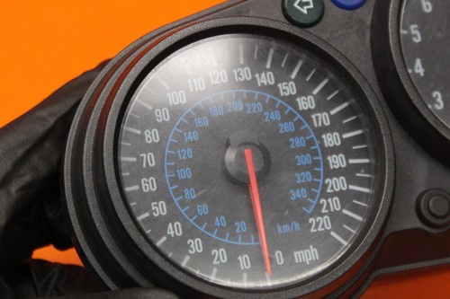 2000 KAWASAKI NINJA ZX12R OEM SPEEDO TACH GAUGES DISPLAY CLUSTER SPEEDOMETER - Picture 3 of 6