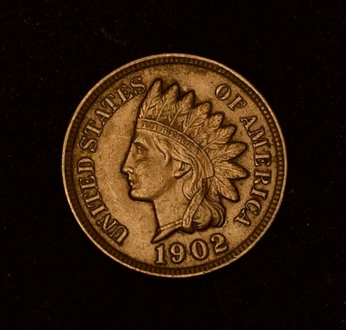 1902 indian head penny cent Uncirculated