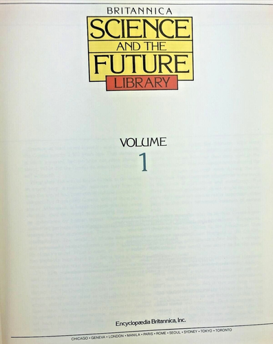 Britannica Science 1982 Volumes 1- 3 Technology & Future Library Hardcover Books - Picture 9 of 12