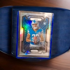 Jahmyr Gibbs RC Rookie 2023 Panini Prizm Silver Image Variation Lions Football