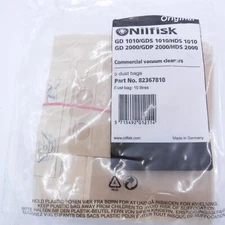 5 Pack Nilfisk Commercial Vacuum Cleaner Dust Bags 82367810