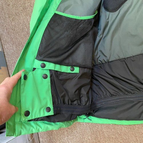 Vintage Helly Hansen Ski Jacket Mens 2XL Green Recco / H2 Flow / Primaloft - Picture 14 of 24