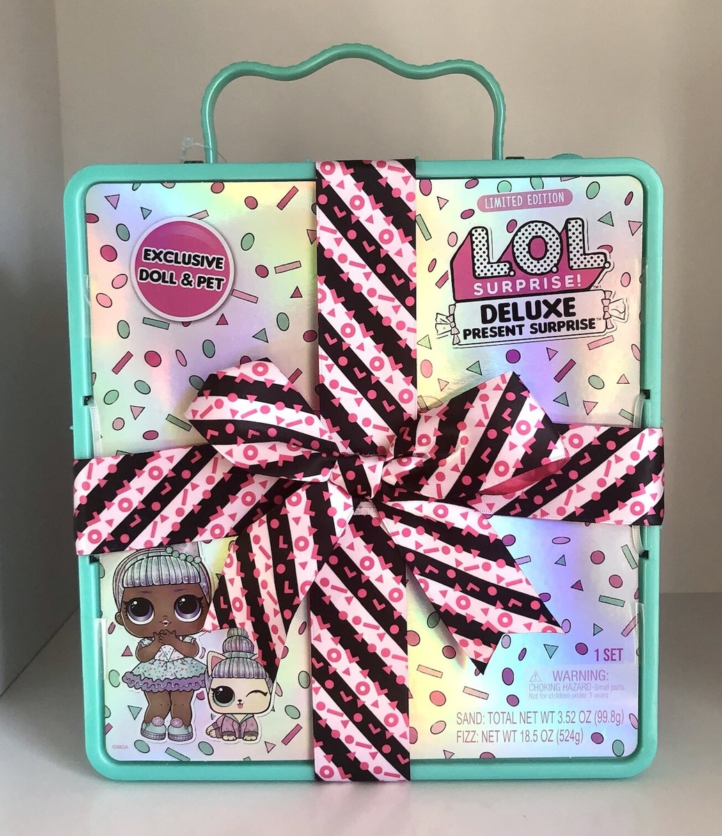 LOL Deluxe Present Surprise Teal Exclusive SPRINKLES Big Sister