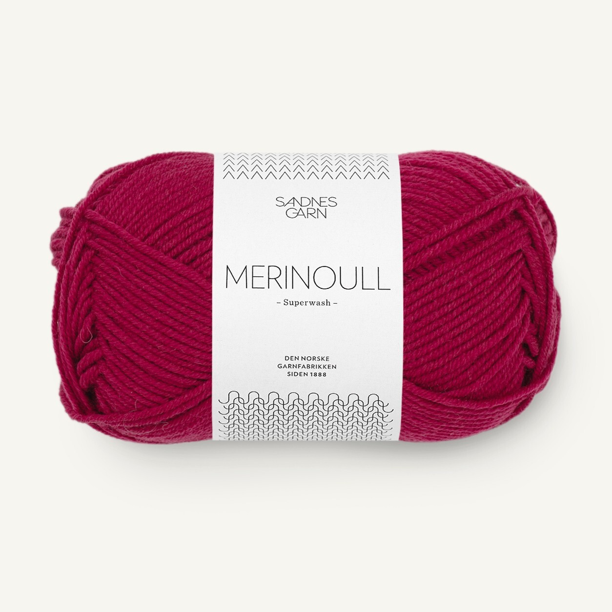 Merino Wool by Sandnes Garn - Rumba Red (4255) - 50 g / approx. 105 m Yarn