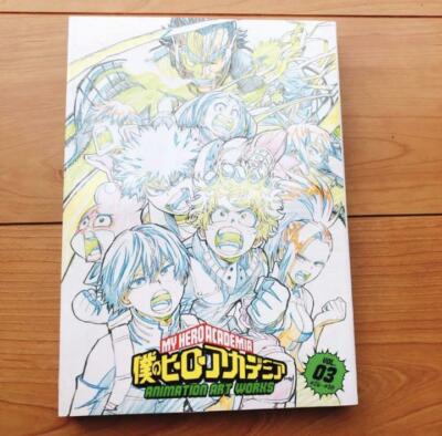 僕のヒーローアカデミア ANIMATION ART WORKS vol.3 My Hero Academia Animation Art Works Book vol 3 Anime