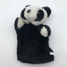 Vintage Hand puppet Panda Bear