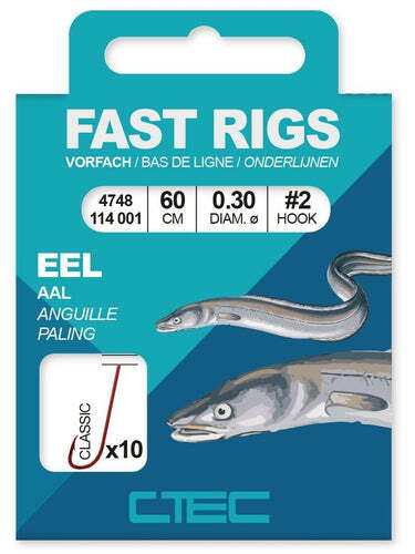 Крючок для ловли угря Spro C-TEC рыболовный крючок свинцовый крючок длиной 60 см крючок с привязкой 1490₽