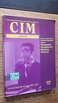 study text (2000) (cim study text: advanced certificate)  bpp paper back 