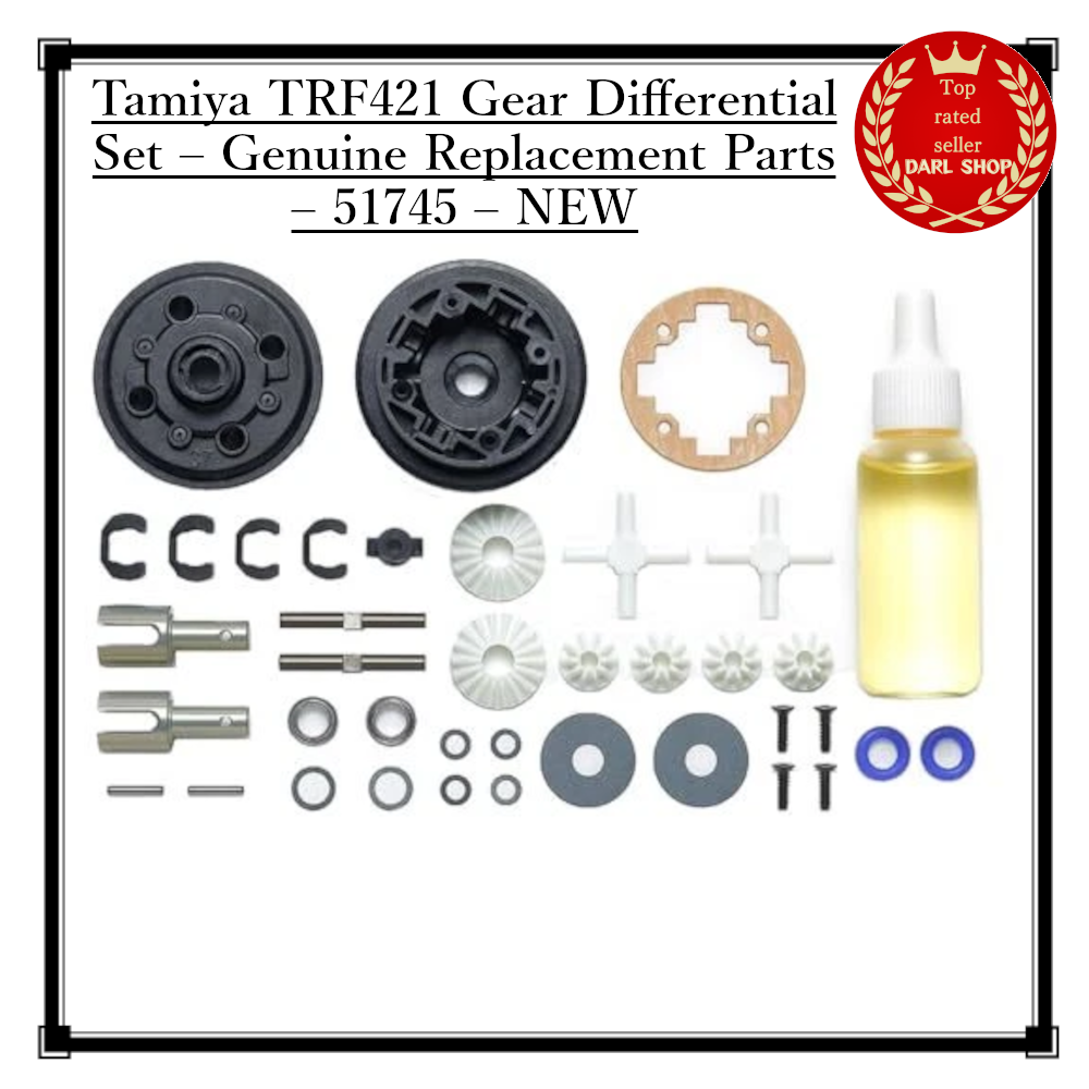 Tamiya TRF421 Gear Differential Set 51745 Genuine Replacement Parts New