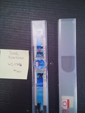 Swatch Originals Brand New Canton Blue GZ174 NOS 2002 needs battery