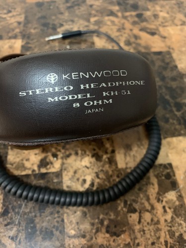 Vintage Kenwood KH-51 Stereo Headphones. - Afbeelding 5 van 9