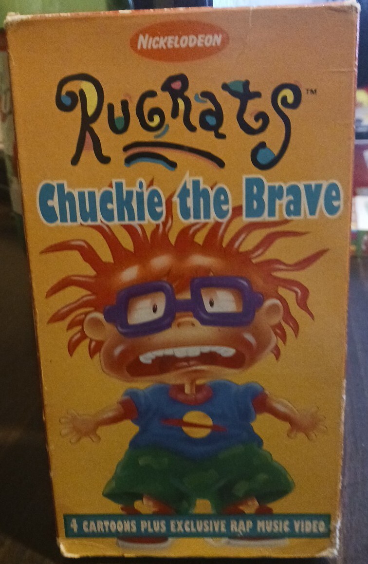 Rugrats: Chuckie the Brave (VHS, 1996) Nickelodeon Paramount