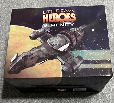 Firefly - Little Damn Heroes SERENITY ship Qmx - NIB - never displayed or used