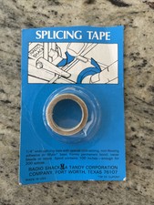Vintage 1/4” Wide Sealed Radio Shack Splicing Tape 100 Inches