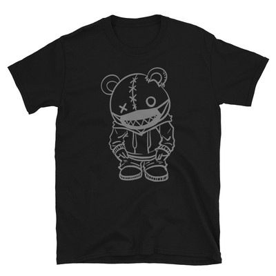 Masked Teddy Funny Creepy Weird Anime Weeb Manga Kawaii Goth Lovers Gift T-Shirt