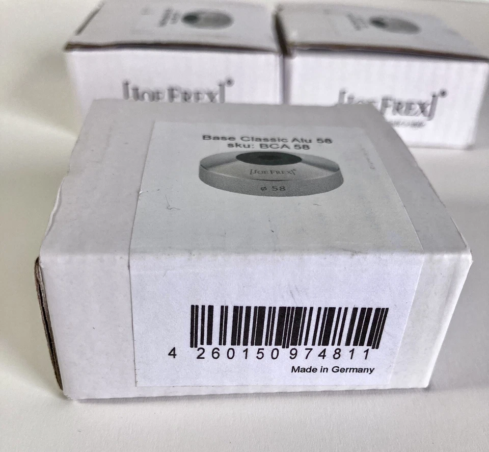 Joe Frex Espresso Coffee Tamper Base Classic 58 Barista Tools Made In Germany - Image 4 of 4