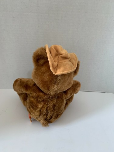 Dakin Del Monte Yumkin Brawny Teddy Bear Plush Stuffed Animal 1985 Vintage 11" - Picture 3 of 8