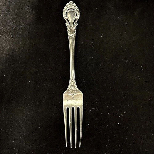 Royal Dynasty Pattern Kirk-Stieff Sterling Silver Size Fork 7 1/2" NO Monogram