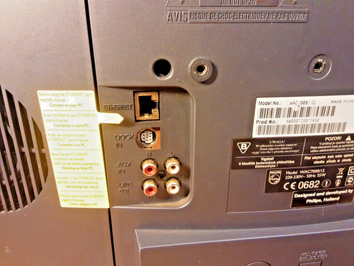 Philips Streamium WAC7000 Stereo für Teile oder Reparaturen BESCHREIBUNG LESEN - Bild 10 von 12