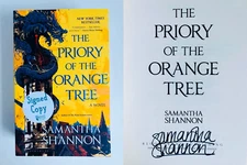 SIGNED The Priory of the Orange Tree by Samantha Shannon (2020, Trade Paperback)