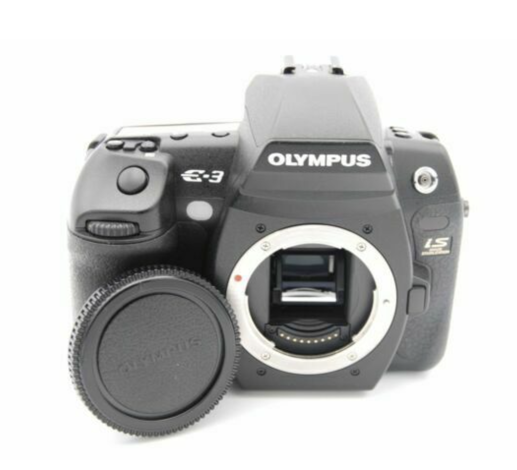 USED Olympus EVOLT E-3 10.1MP Digital SLR Camera - Black FREESHIPPING ...