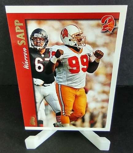 1997 Topps #278 Warren Sapp Tampa Bay Buccaneers - Picture 3 of 4