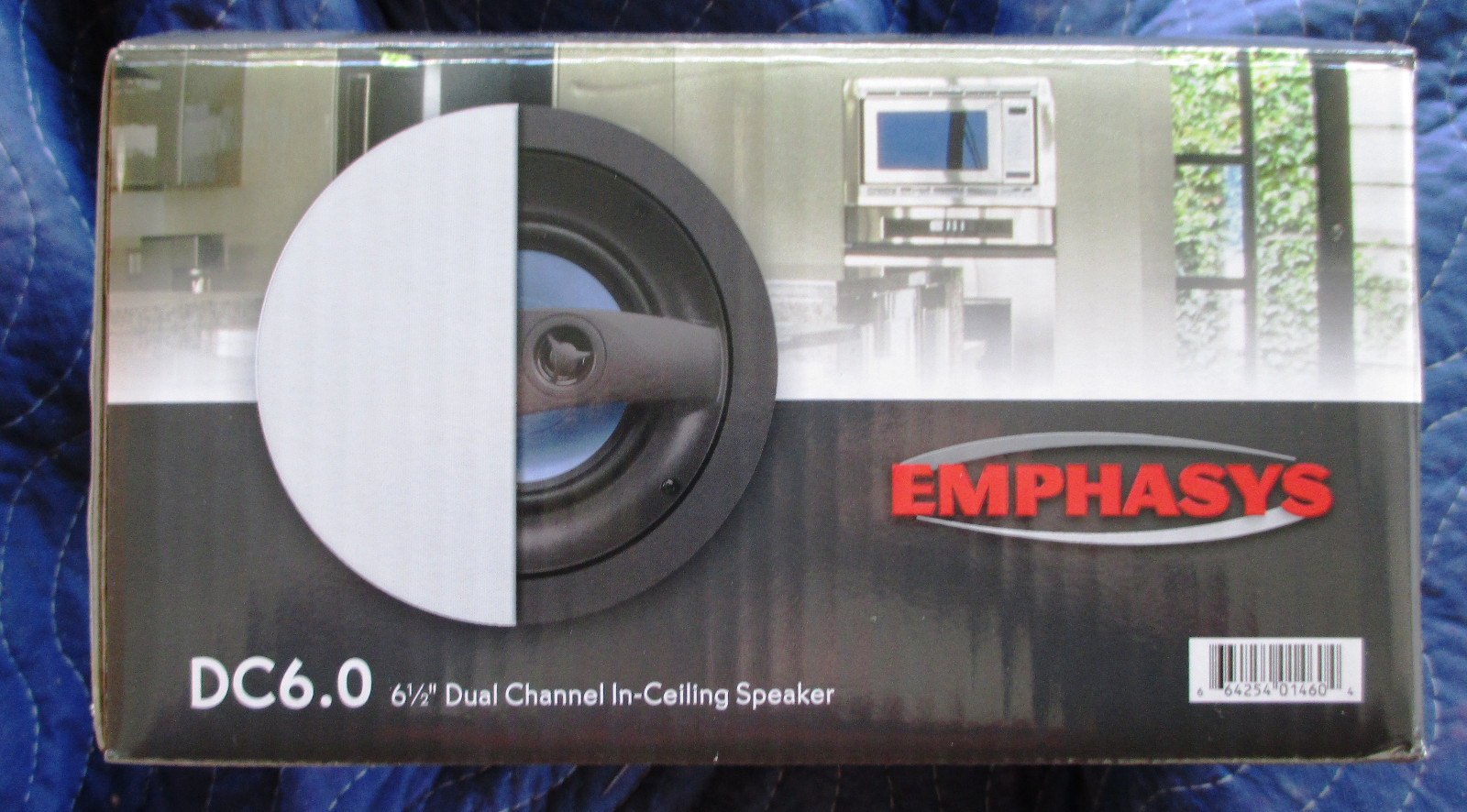 Emphasys Dual Channel In-Ceiling Speaker DC6.0 6 1⁄2" Dual Channel In-Ceiling 