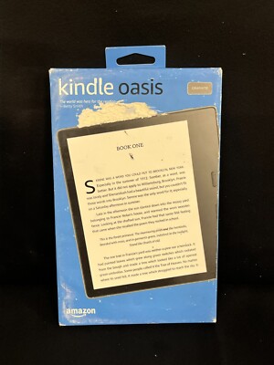 Amazon Kindle Oasis 10th Generation Graphite 32 GB Storage 7'' ebook Reader