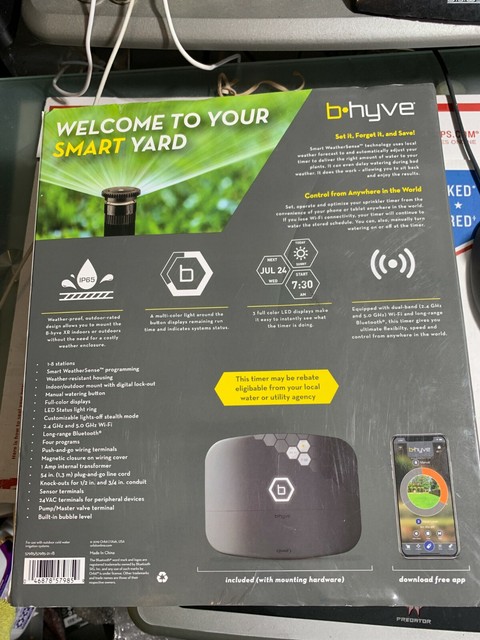 b hyve xr smart sprinkler controller