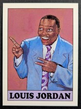 Louis Jordan 1993 Rhythm and Blue Music Card #1 (NM)