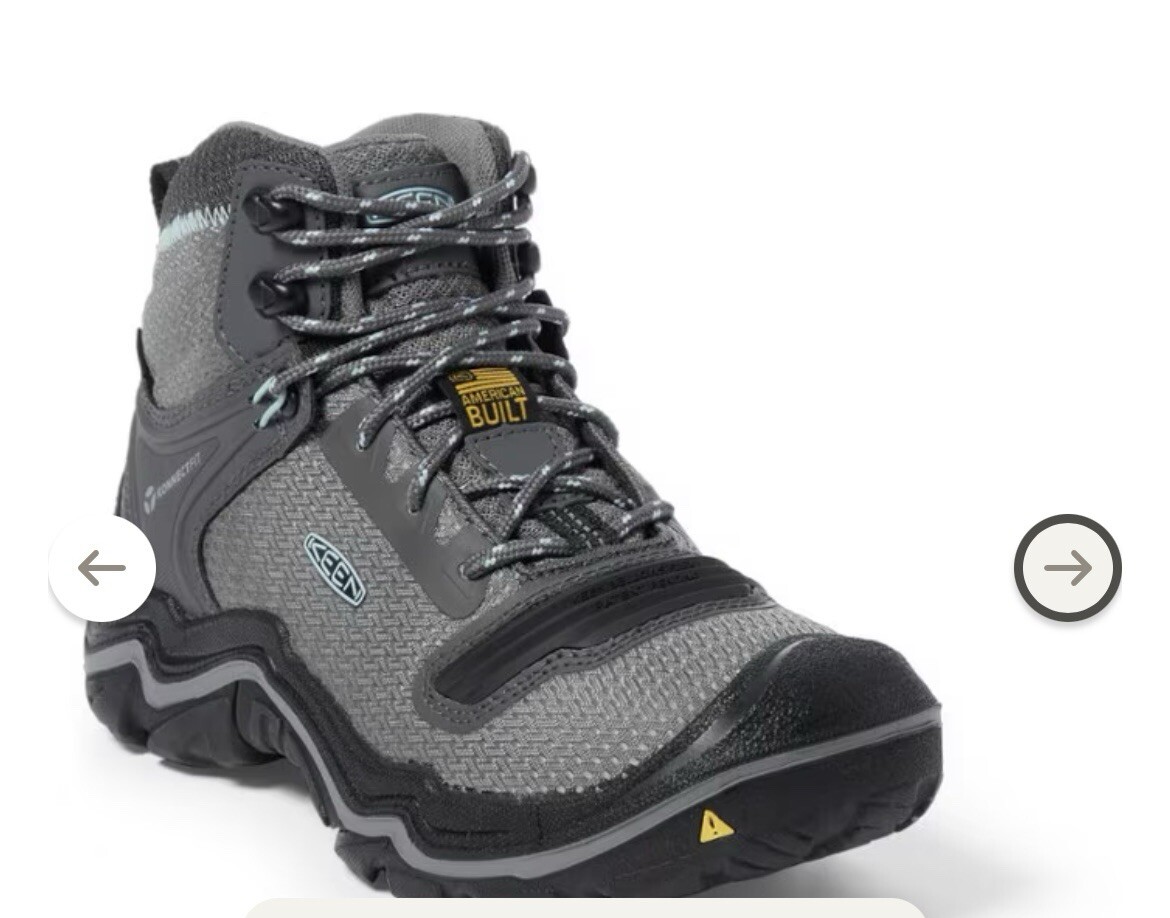 New! KEEN Women Durand Evo Mid Hiking Boots Waterproof