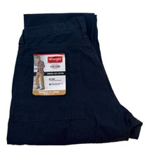 Wrangler Five Star Premium Relaxed Fit Cargo Pants Men's W33 L34 Dark Navy New