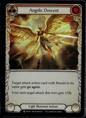 Angelic Descent DTD032 Red Flesh and Blood TCG FAB TCG