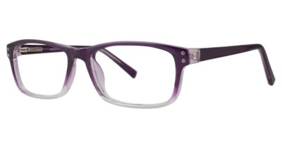 MODERN OPTICAL BALANCE UNISEX PLASTIC EYEGLASSES 56-17-135 PLUM W/ SOFT CASE