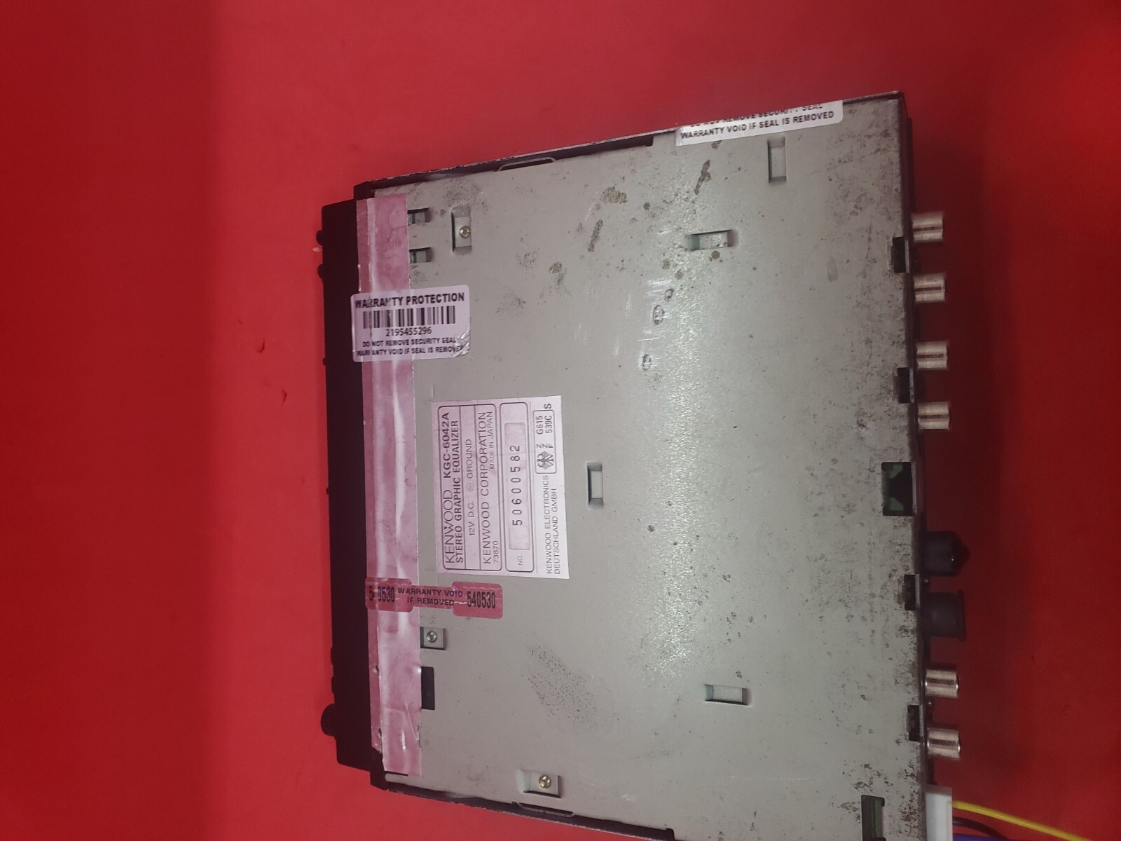 Vintage Old School KENWOOD EQ Equalizer KGC6042A + KRC 302 Tape + CD Changer eBay