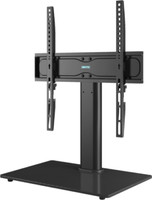 BONTEC Universal Table Top Pedestal TV Stand with Bracket for 26”-55”... 