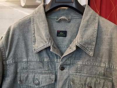 lacoste jean jacket