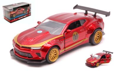 Modellauto Auto Film Movie CHEVY CAMARO SS IRON MAN 1:32 Modellbau Diecast