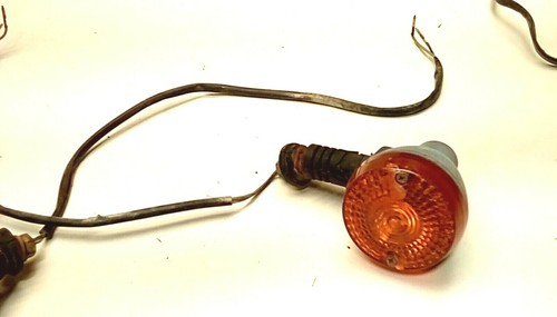 Kawasaki 1980 KL250 Good Turning Signals KL 250 A Plates 1979 1981 80 81 lights - Picture 3 of 7