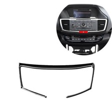 For Honda Accord 2013-17 Cd Console Air Vent Frame Piano Black Interior Trim For Honda Accord 2013-17 Cd Console Air Vent Frame Piano Black Interior Trim