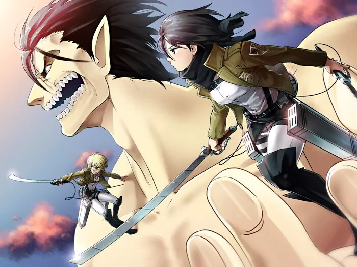 Shingeki No Kyojin Eren Titan Anime Poster